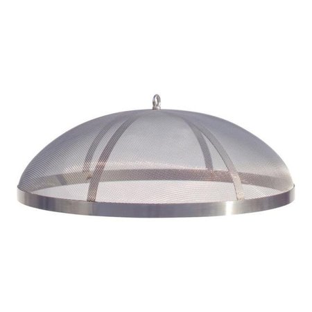 CURONIAN Curonian Screen63SS 25 in. Round Stainless Steel Fire Pit Spark Screen Screen63SS